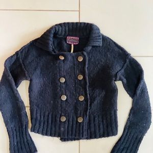 Free People Black Sweater